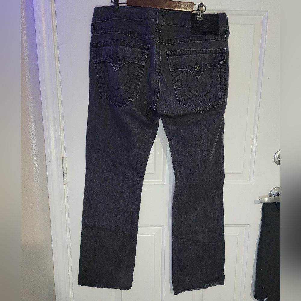 True Religion Dark Gray Jeans - Ricky